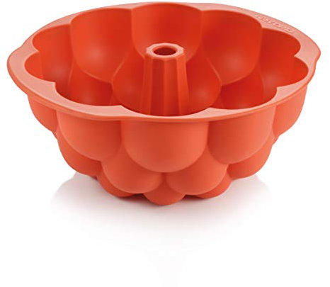 Tescoma 629417 Silicon Prime Stampo Ciambella Alto, Lampone, 24 cm