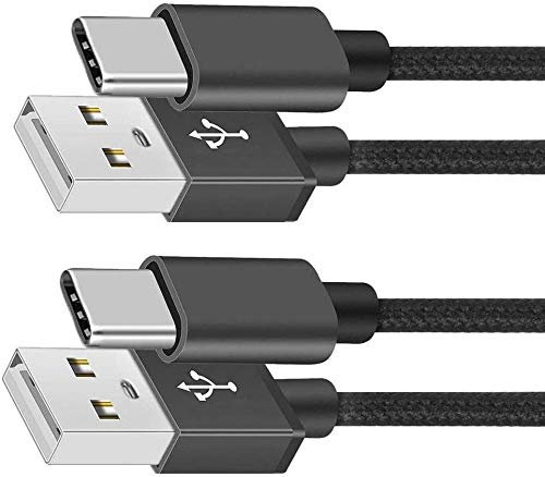 NWNK13 USB C Cable Type C Fast Charging Cable for Huawei P30 pro P30 P30 lite Nylon Braided Phone Charger Cable Lead Wire Sync Cord black 3mt