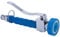 BE-GASTRO I Grifo Industrial Hostelería - Alcachofa de ducha de mano (azul), incluye barra de sujeción, 1/2 Standard AG | Alcachofa de repuesto de acero inoxidable para alcachofa de cocina
