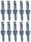 AERZETIX - C54000-10x Boulon Vis d’ancrage filetage long, Goujon à expansion - M6x55mm - en acier zingué - pour béton, pierre