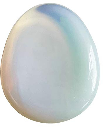 Manekieko Opalit Wassertropfen Chakra Daumen Sorgen Stein, Stress Relax Heilungs Reiki Kristalltaschen Palmensteine