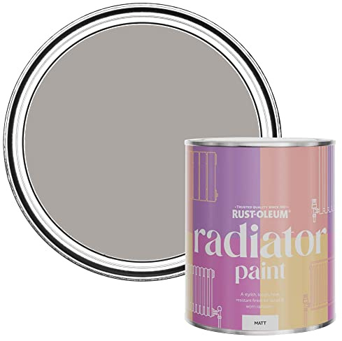 Rust-Oleum Light Brown Radiator Paint in Matt Finish - Butterscotch 750ml