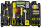 BLOSTM Malette Outils 54 Pièces - Kit Outils Bricolage - Boite a Outils à Main Essentiels pour Maison, Bureau, Garage avec Boîte de Rangement Portable, Marteau, Tournevis, Clés Hexagonales, Pinces