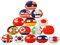 SLINGDA 15PCS Countryballs Polish Ball Plush Toys - Mini Pendant Keychain Anime Boy Girl Gift, 10cm (4in)