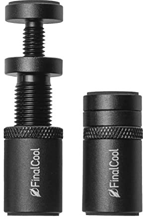 DolDer Mini Grafikkarten Halterung, GPU Halterung, Grafikkarten Halter mit Magnet Aluminiumlegierung Gummi-Pad (3~6cm hoch)