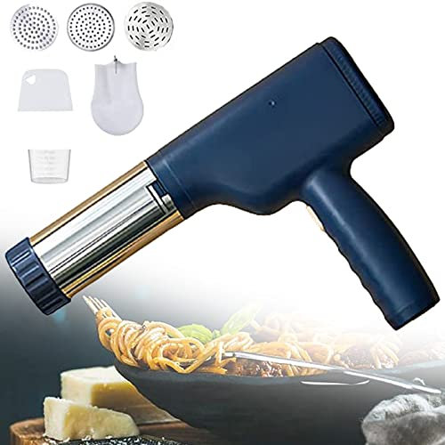 CHUNTIANMEI Machine à Pâtes Fraîches Automatique Machine De Nouilles Machine De Nouilles Ménagères Petite Pistolet De Nouilles Portables électriques Machine à Nouilles pour Fraîches Noodles Spaghetti