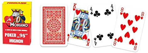 Modiano Poker 98 Mignon Rot