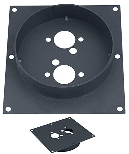 Kasmole Heizungsmontageplatte - Strapazierfähige Halterung aus Stahl | Air Standheizung Basishalterung Autozubehör, schwarz
