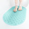 HITSLAM Oval Badewannenmatte rutschfest, 68 x 38 cm Antirutschmatte für Badewanne, Maschinenwaschbar Duschmatte rutschfest mit Saugnäpfen, BPA frei Badematte Schimmelresistent, Grün