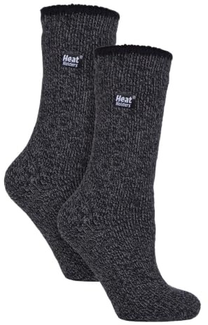 HEAT HOLDERS 2er Pack Damen Socken Merinowolle Dick Thermo Socken Verstärkte Warme Outdoor