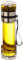 Glass Tea Tumbler with Infuser | Tea Brewing Glass Bottle | Portable Tea Infuser Flask, Leakproof Hot and Cold Brew Glass Water Bottle, Non-Slip Sleeve Glass Tea Infuser Bottle