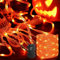 Halloween Lichterkette Orange, PhilzOps 36 LED Herbstdeko Lichterketten Innen Batterie mit Timer Weihnachtsbaum Lichter für Hause Garten Tor Hochzeit Bäume Erntedankfest Geburtstag Festival DIY Aussen