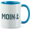 Huuraa Becher Moin Anker Geschenk 330ml Blau Moin Anker Geschenkidee