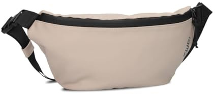 Zwei Unisex Bauchtasche Cargo CAH55 Gürteltasche 2 Liter (34 x 15 cm) wasserfestes, strapazierfähiges Hydroflex, Damen Herren Crossbody Bag mit verstellbarem Gurt mit Klickverschluss (Sand)