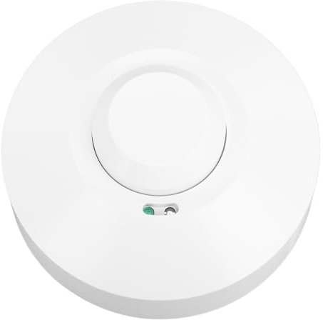 Motion Sensor Ceiling Mounted Switch, Microwave Ceiling Motion Sensor 5.8 GHz Microwave Motion Detector Switch 1200W Ceiling Mount Motion Detector ‑240V