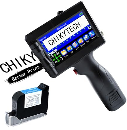 CHIKYTECH Handheld Inkjet Printer 12.7mm Print Height Coding