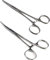 Piercing Zangen Set, selbstsichernde Piercing Zangen Set, Premium Edelstahl Angelklemmen mit Sägezahn Design für DIY Handwerk und Tierpflege (straight+bend)