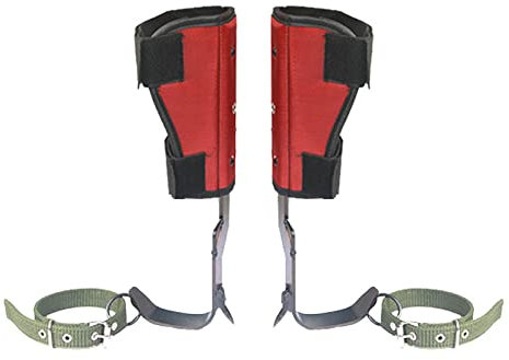 Picas De Escalada De Árboles - Equipo De Escalada De Árboles Para Zapatos Y Botas | El Kit De Equipo De Arbolista, La Herramienta De Ayuda Al Escalador Para El Trabajo Del Árbol, Incluye Guantes, Po