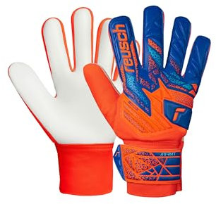 Reusch Attrakt Starter Solid Junior - Guantes de Portero para niños y Adolescentes, Aptos para Todas Las Condiciones climáticas y Superficies de Campo de Juego