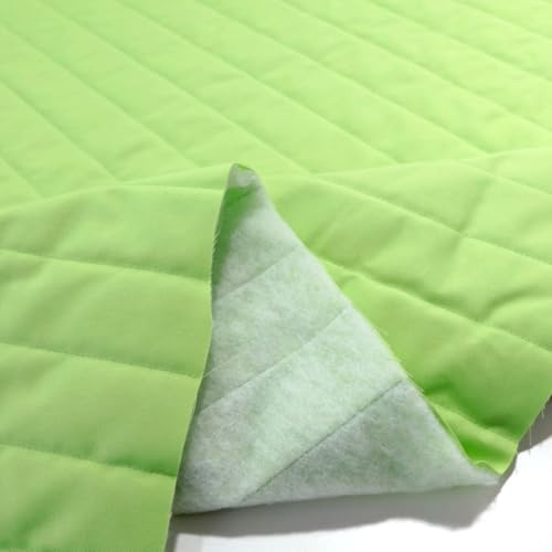 TOLKO warmes Steppfutter | einseitig gesteppt mit Baumwollstoff | Futterstoff für Jacke Decke Kissen | 150cm breit | knitterarmer Modestoff Kleiderstoff Kostümstoff Stoffe zum Nähen Meterware