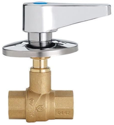 Válvula de bola empotrable FF con palanca y rosetón 1/2