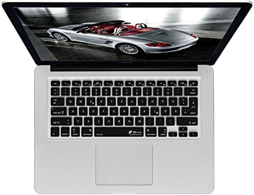 KB Covers GER-M-DE QWERTZ Layout deutsche Tastatur Abdeckung für MacBook klar
