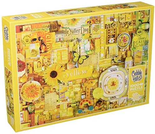Cobblehill Puzzles, 1000 Stück, Gelb