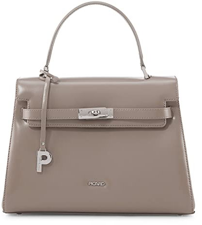 Picard Damen Henkeltasche BERLIN aus Rindsleder Mittel | mit Drehverschluss | Henkeltasche | Alltag, Business, Ausgehen