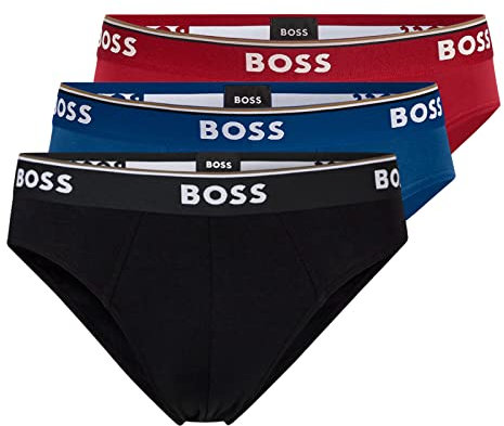 BOSS Men's Brief 3P CO/EL, New-Open Miscellaneous962, XL (Pack of 3)