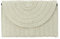 Syrads Bolso de mano de paja para mujer bolso de mano de verano bolso de mano tipo sobre de playa bolso de mano bolso de playa,Beige