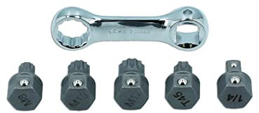 Laser 8444 Door Hinge & Difficult Access Bit Set - for VW Group