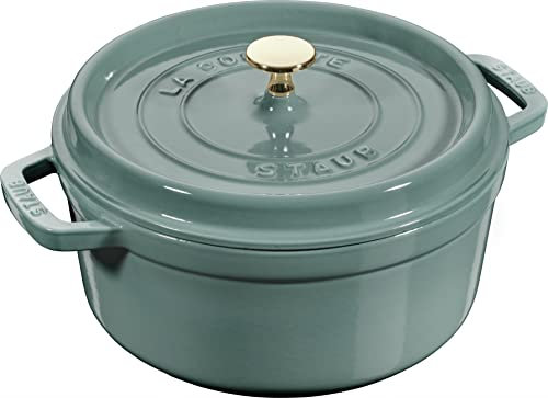 Staub, La Cocotte, Cocotte, 20 cm, 2,24 l, eucalipto, hierro fundido, redondo, 1025319