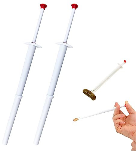 Confezione da 2 pinze per sottaceti in acciaio inox e plastica, per cucina, cibo, oliva, peperone