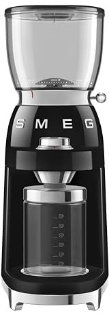 SMEG Retro Electric Coffee Grinder (Black)