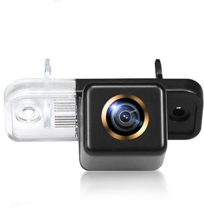 SPYKEY Auto Rückfahrkamera für Mercedes Benz CLK W203 W209 W219 W211,Wasserdicht Nachtsicht Einstellbare HD Rückfahrkamera,A-GFA-CVBS720P-AHD720P