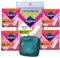 Sanitary Pads & Panty Liners Bundle with: Bodyform 56 Pads & 60 Liners & Indigo Leopard Storage Bag and Period Tips
