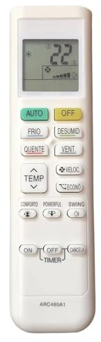 Hyyudiut Remote Control Replace For Daikin Air Conditioner ARC480A11 ARC480A13 Controller