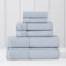 Modern Threads Waffelrippe 6-teiliges Handtuchset - Premium Baumwolle Badetücher, Ultra-saugfähig & weich, Elegante Waffelstruktur für Bad & Spa, Luft