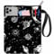craspire Buchhülle Mit Planeten Motiv Mit Reißverschluss Wasserdicht Canvas Beutel Für Bücherliebhaber Taschenbuch Notizbuch Tagebuch Lehrbücher Taschenbücher Mond Sonne Doppelseitiges Muster