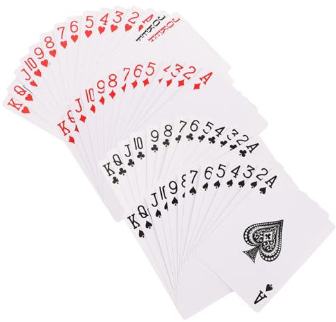 Garneck 1 Satz Spielkarten Mit Wärmeübertragung Leere Spielkarten Zum Beschriften Leere Sammelkarten Kartenbausätze Für Erwachsene Leerer Schürhaken Leeres Brettspiel Jetons Weiß Papier