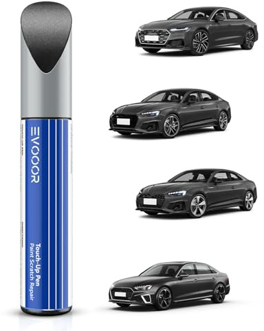 (LZ7S/6Y) Daytona Gray Pearl retouche de peinture automobile pour Audi, Réparation des rayures pour voiture, Solution rapide et facile pour la réparation