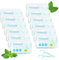 Zahnseide Sticks Minze 600 Stk Dental Floss Mint Zahnreiniger Zwischenräume Zahnseidestick Zahnseide Zahnstocher mit Geschmack Mint