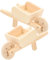 HOMOBABE 2stücke Mini Holzschubkarre Modelle Für Puppenhaus Lifelike Miniatur Garten Deko Für Märchengärten Und Kinderzimmer Langlebig Und Detailgetreu