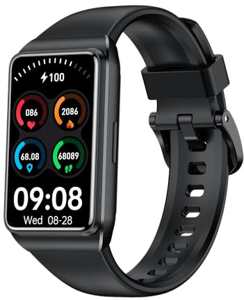 EPERSU Fitness Tracker Braccialetto 1,47 pollici, smartwatch orologio fitness con contapassi orologio, monitoraggio attività e sonno, orologio da polso donna uomo compatibile con iOS & Android