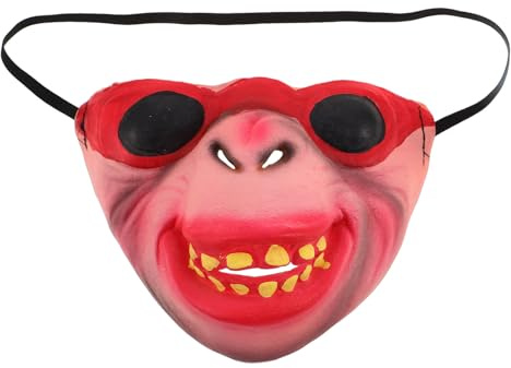 TOBBOMEY Lustige Hundemaulmaske – Kostüm-Schnauze für Haustiere für Partys – Witzige Latex-Tiermaske als Foto-Requisite für Halloween, Welpenmaulkorb-Cosplay-Accessoire