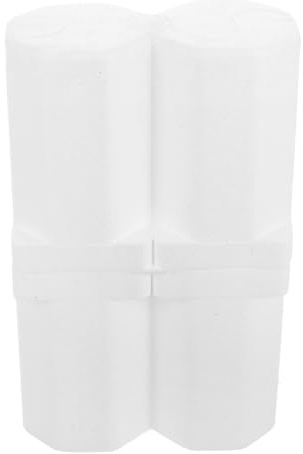 SHINEOFI Coffret Mousse de Vin Rouge Boîte d'Expédition en Polystyrène Blanche, Diamètre 85 MM, Double Emballage pour Transport Sécurisé et Stockage Bouteilles de Vin Lors de Déménagement