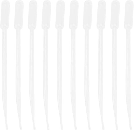 VALICLUD 10pcs Shrimp Feeding Tubes for Marine Pets and Corals, 5ml Plastic Liquid Feeders for Home and Fish Breeding Grounds, Efficient Coral Fertilizer and Food Dispensers
