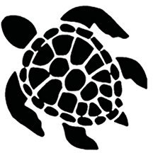 VORCOOL Turtle Schildkröte Aufkleber Selbstklebende Autotattoo