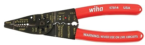 Wire 5-in-1 Combination Strippers & Crimpers