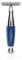 Edwin Jagger Diffusion 36 Series Rasierhobel, doppelseitig, Blau